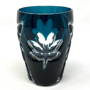 Shamrock Teal Bell-shaped Tumbler Slightly Imperfect